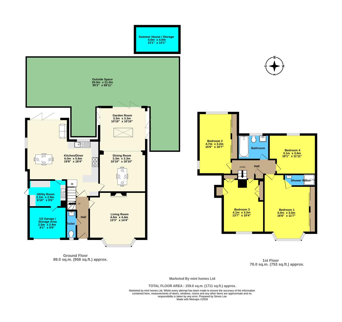 9, Nicholas Gardens, Woking floorplan