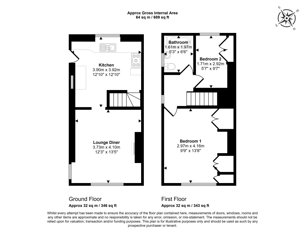 50, Bank Hey Lane South, Blackburn floorplan