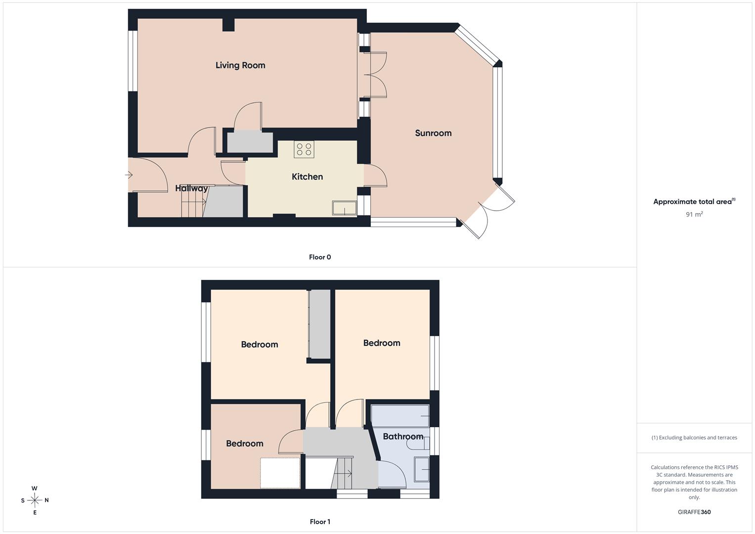 51, Palmers Grove, Waltham Abbey floorplan