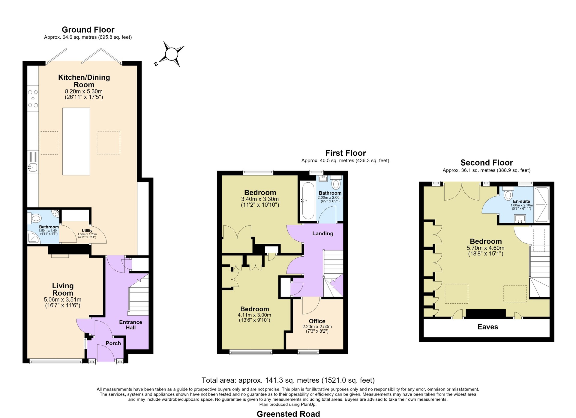 Greensted Road, Loughton floorplan