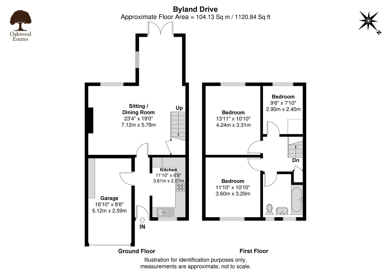 34, Byland Drive, Maidenhead floorplan