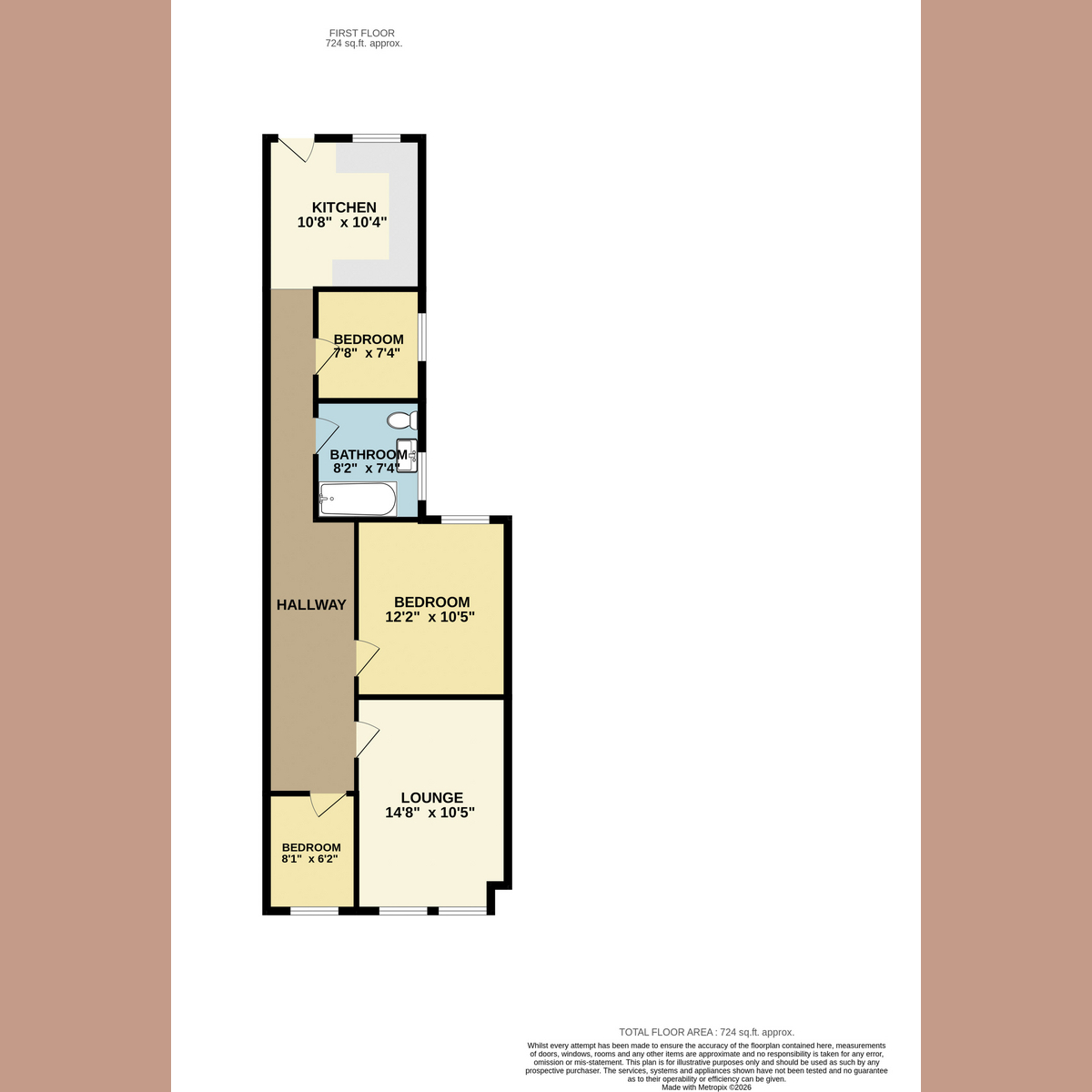 174A, Hamlet Court Road, Westcliff-on-sea floorplan