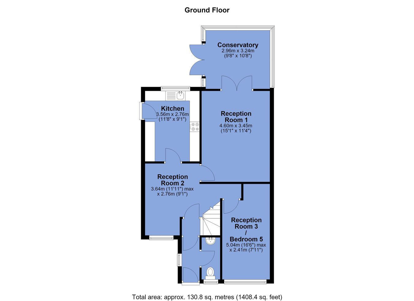 2, Rotherhead Close, Bolton floorplan