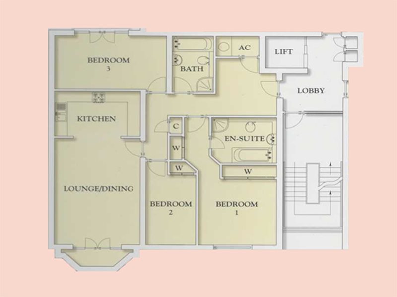 3 Bedrooms Flat to rent in Grange Road, Ealing, London W5