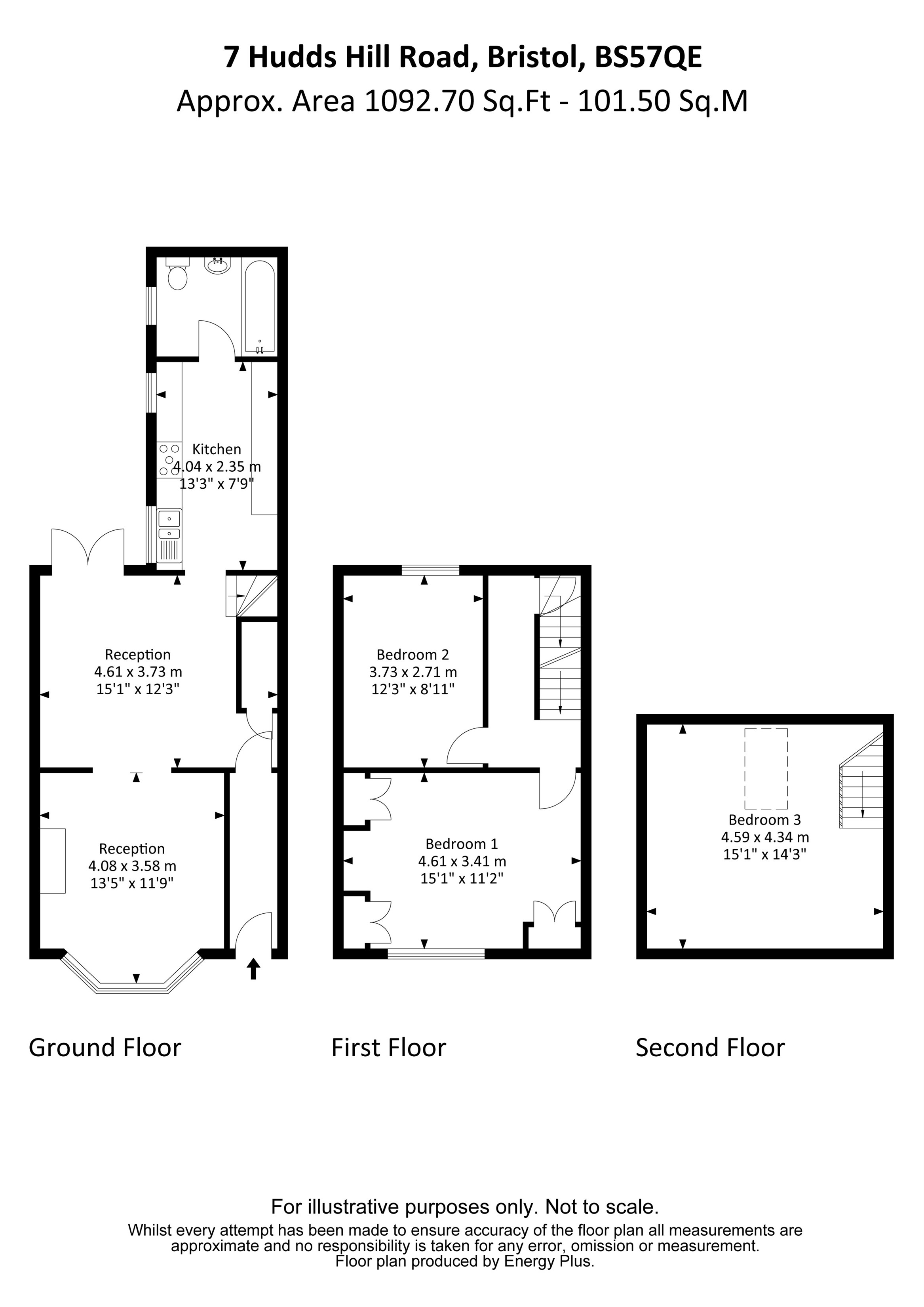 Hudds Hill Road, St. Bristol BS5, 3 bedroom property for sale
