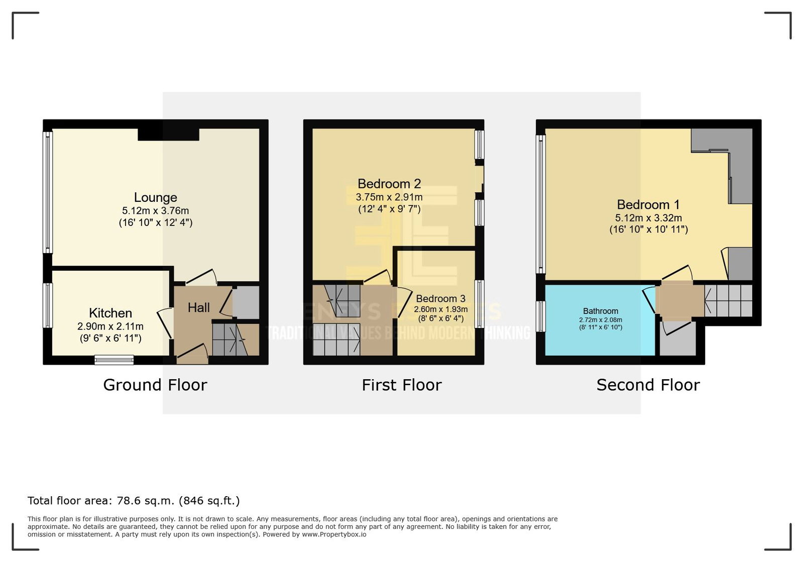 14, Rhiw Grange, Colwyn Bay floorplan