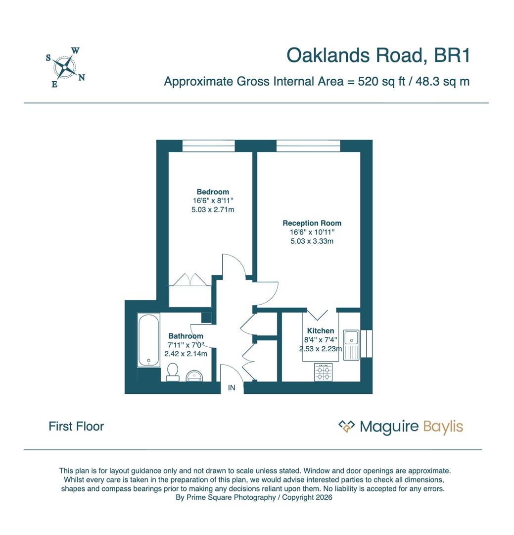 12 Woodlands, 19 Oaklands Road, Bromley floorplan