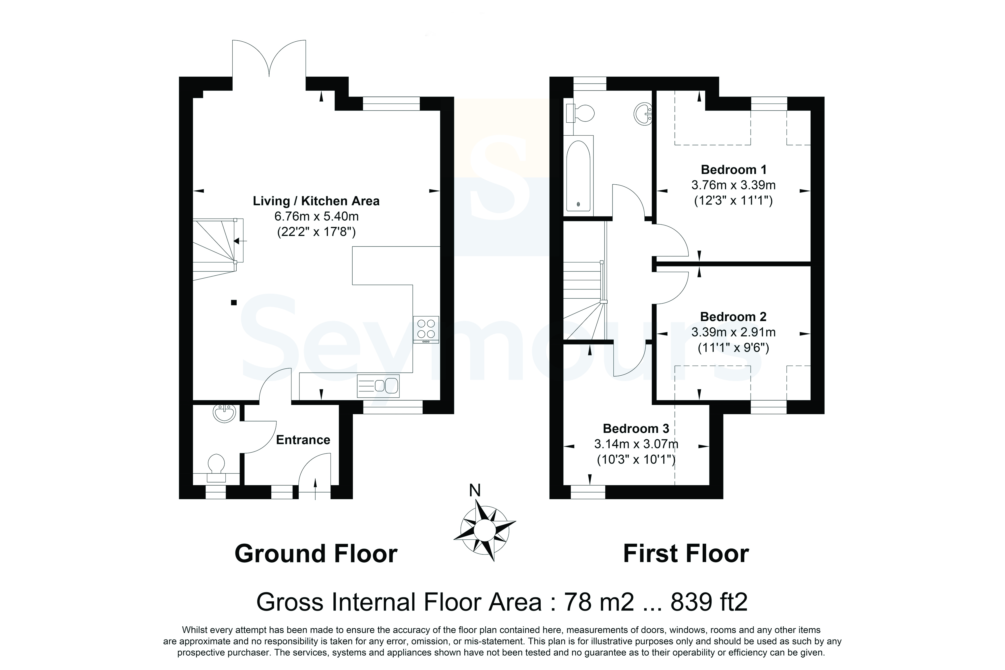 20, Ashley Court, Surrey floorplan