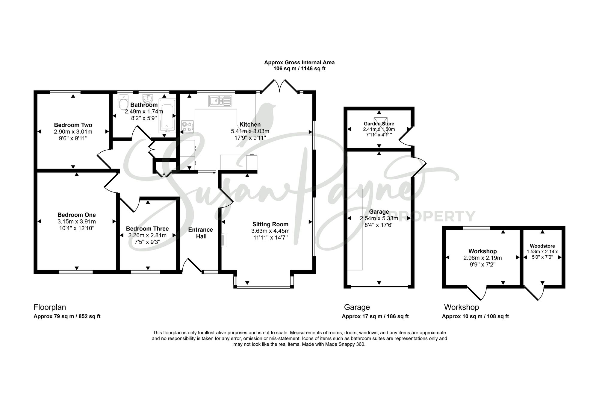 17, Chatfield Road, Niton floorplan