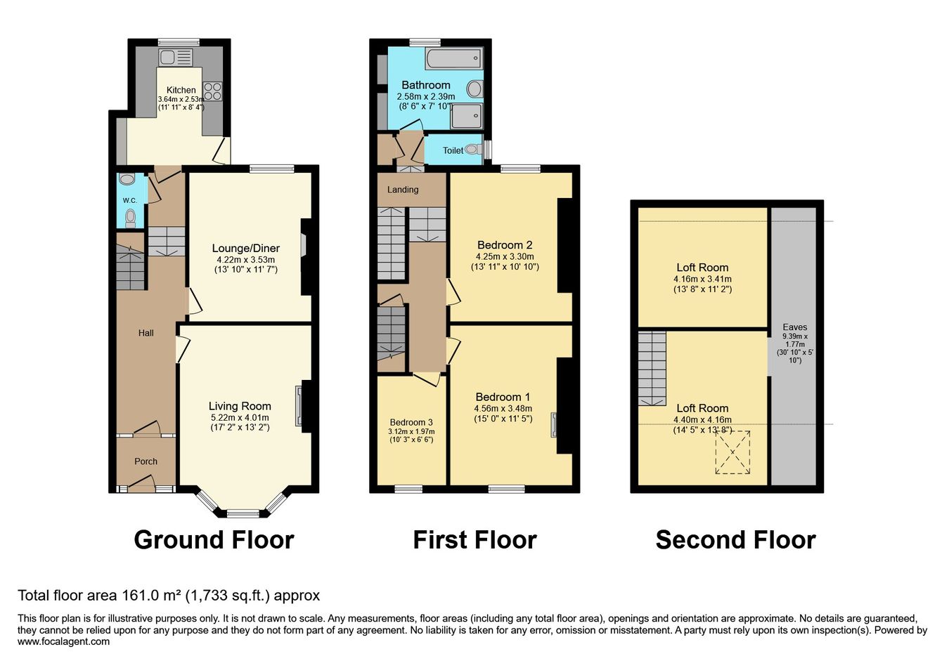 196, Westoe Road, South Shields floorplan