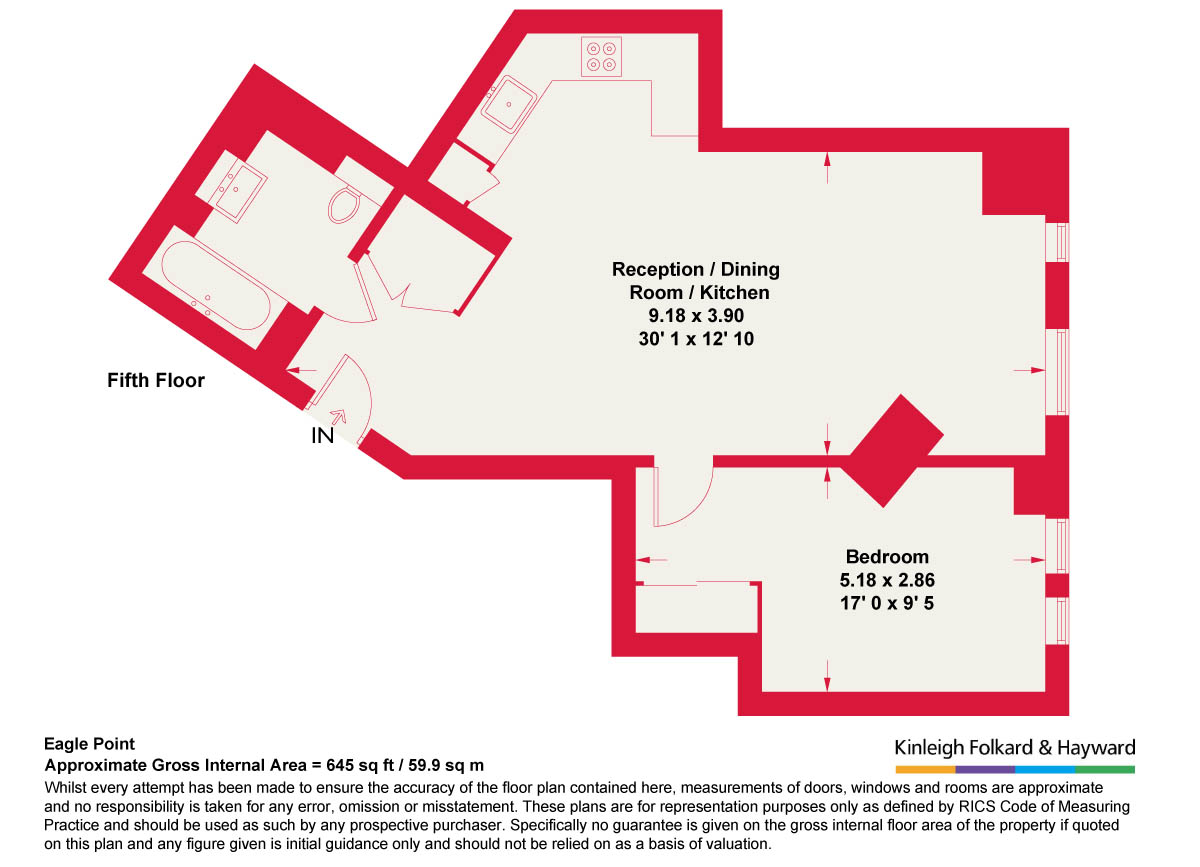 City Road, London floorplan