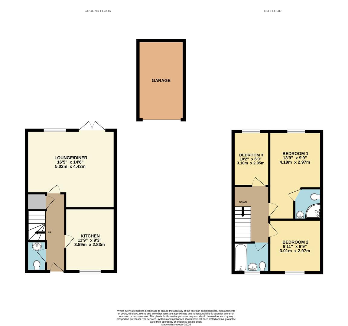 32, Skylark Rise, Worcester floorplan