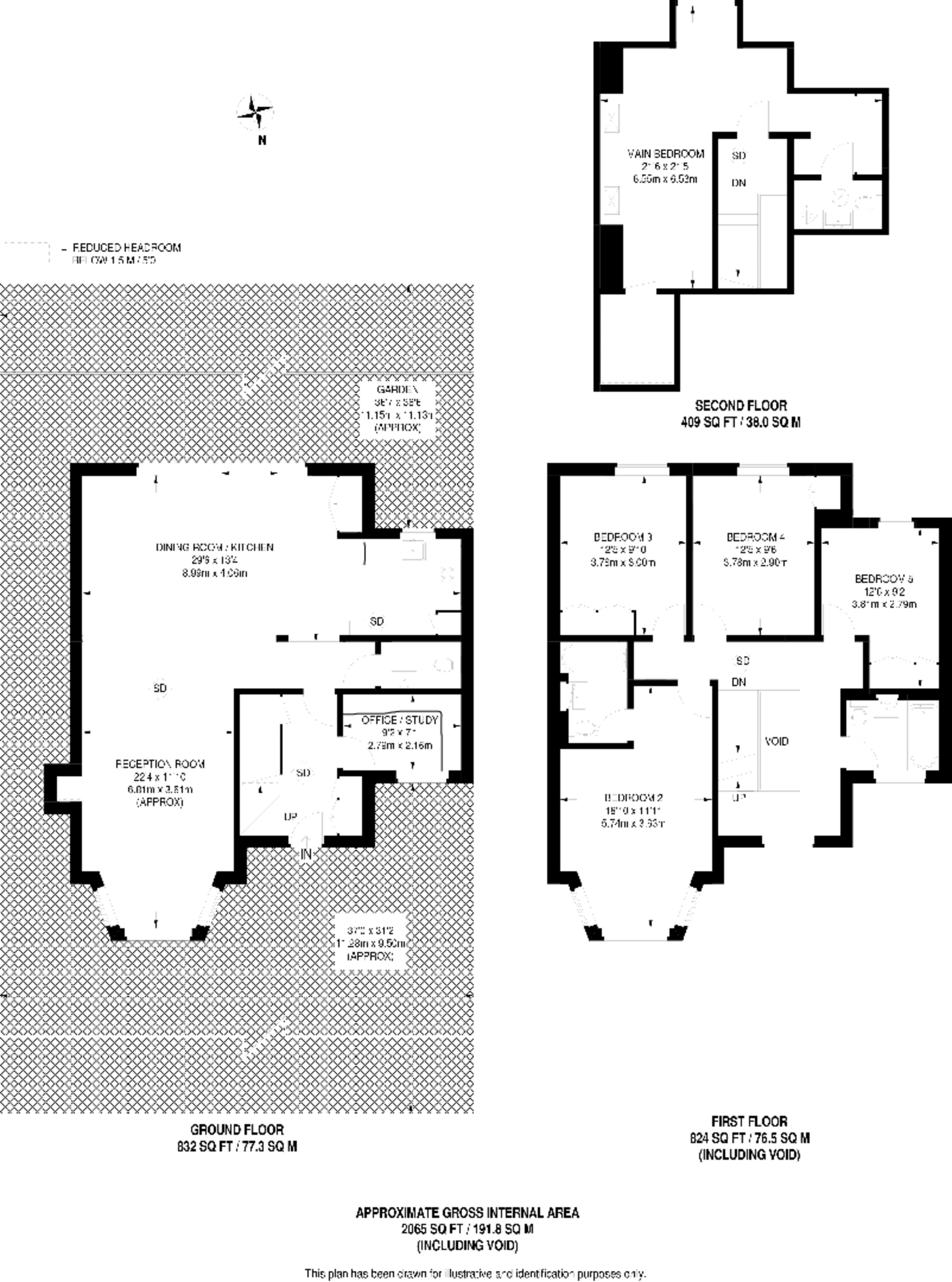 Grendon Gardens, Wembley Park floorplan
