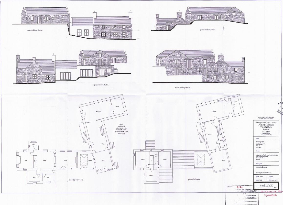 Ballabenna Farmhouse, Lhoobs Road, Isle Of Man floorplan