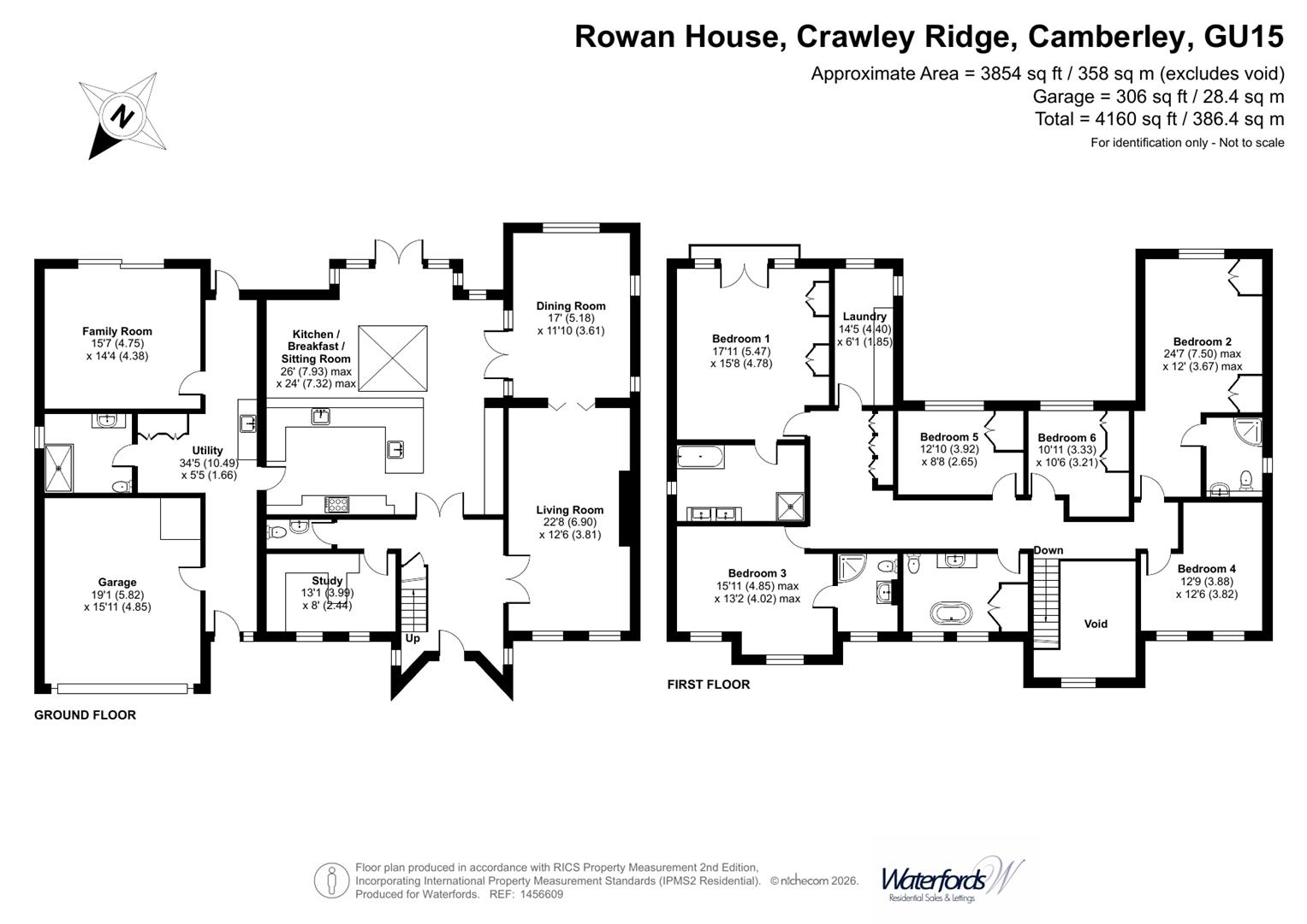 Rowan House, Crawley Ridge, Surrey floorplan