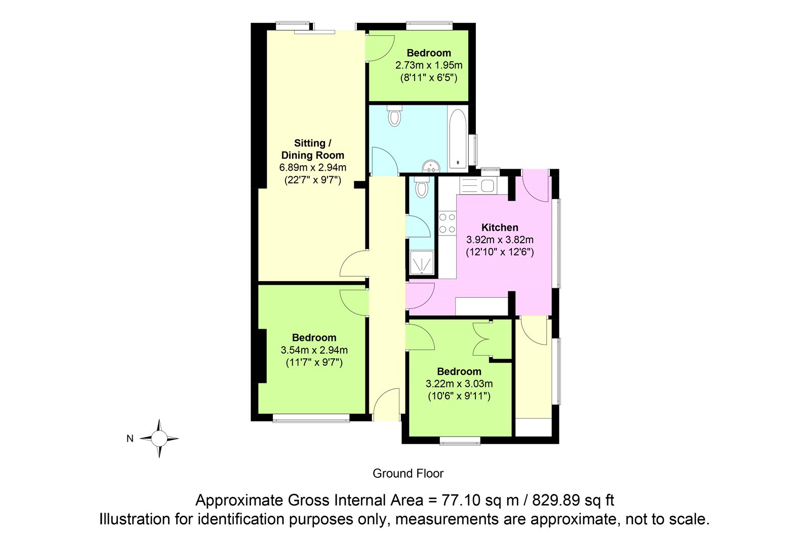 30, Alandale Road, Lancing floorplan