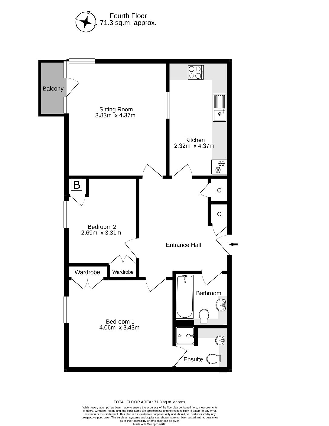 Brunswick Road, Edinburgh EH7, 2 bedroom flat for sale 60118930