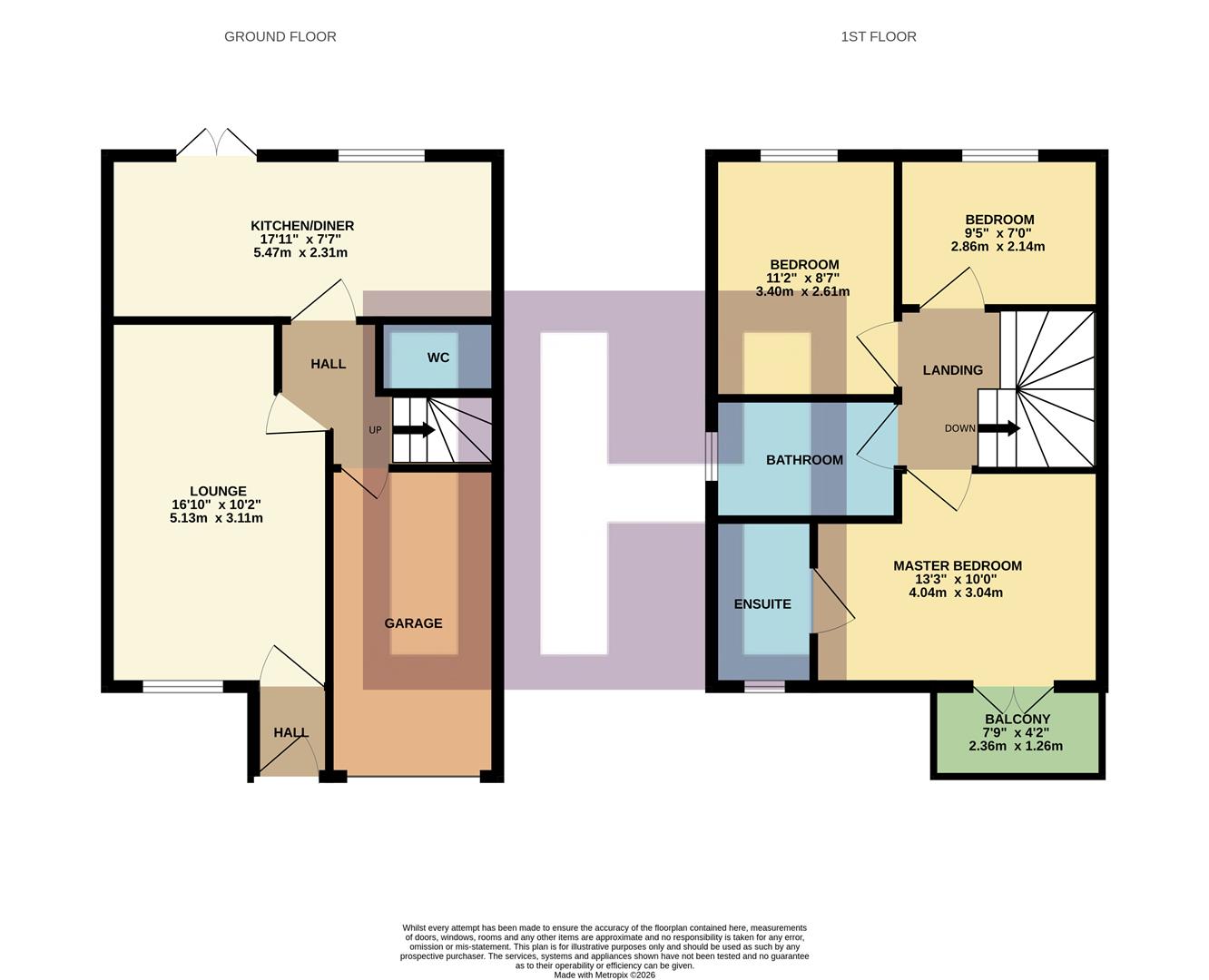 59, Deepdale Avenue, Stockton-On-Tees floorplan