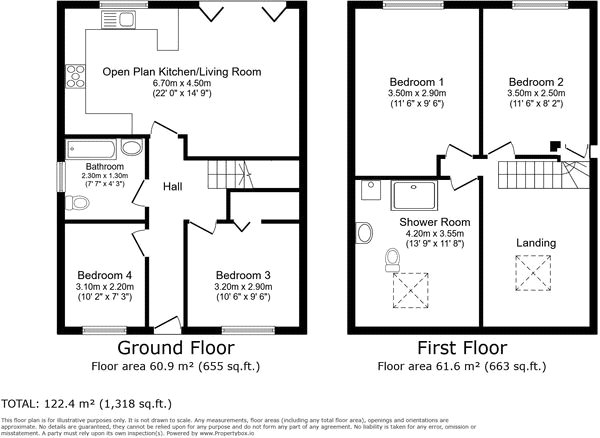 16, Swanbourne Road, Littlehampton floorplan
