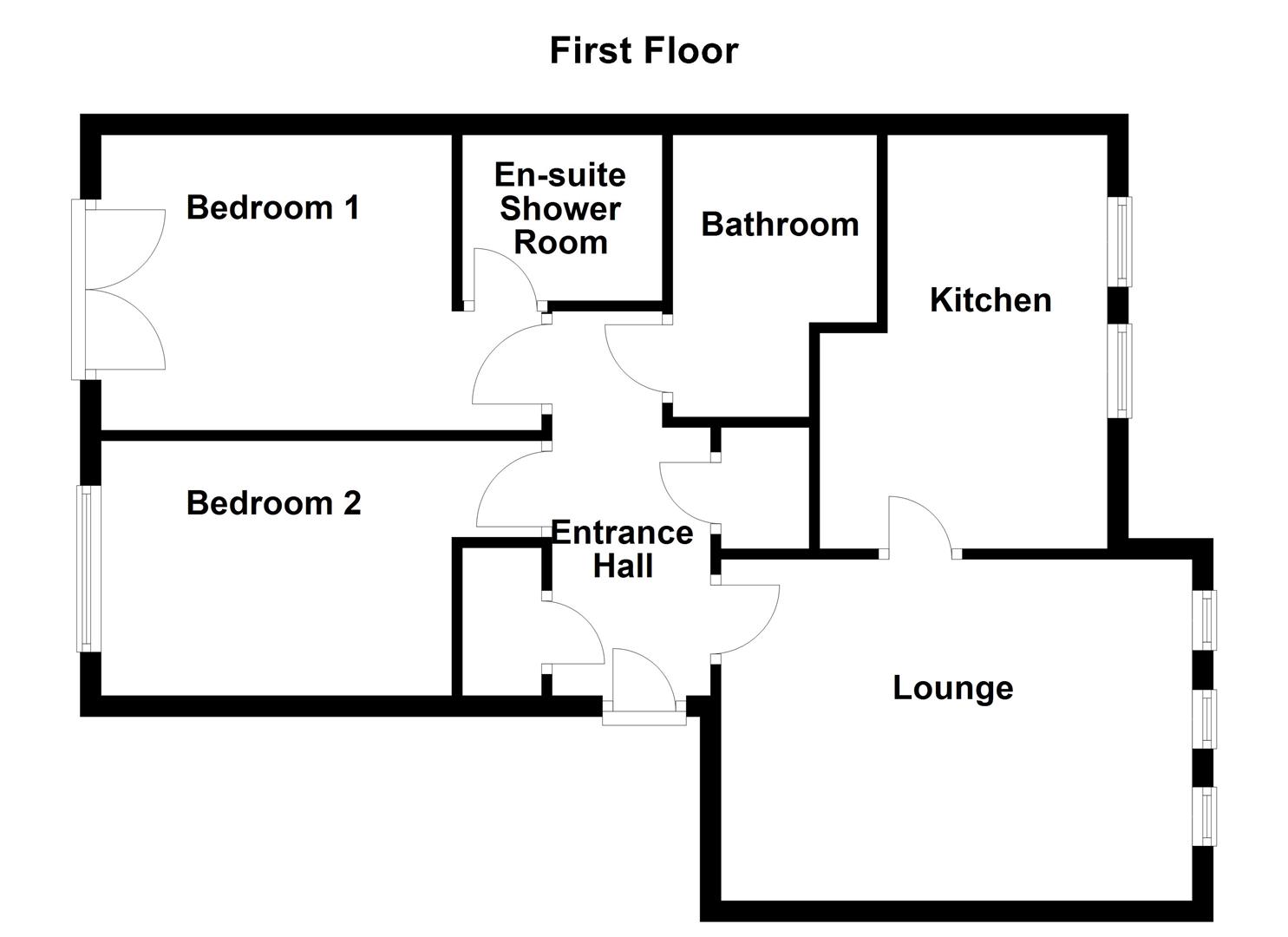 23, Princes Gate, Wakefield floorplan