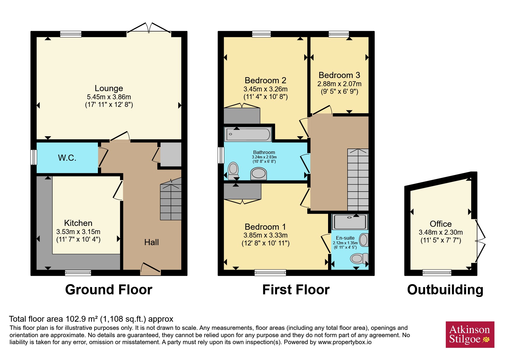 3, Shirley Gardens, Meriden floorplan