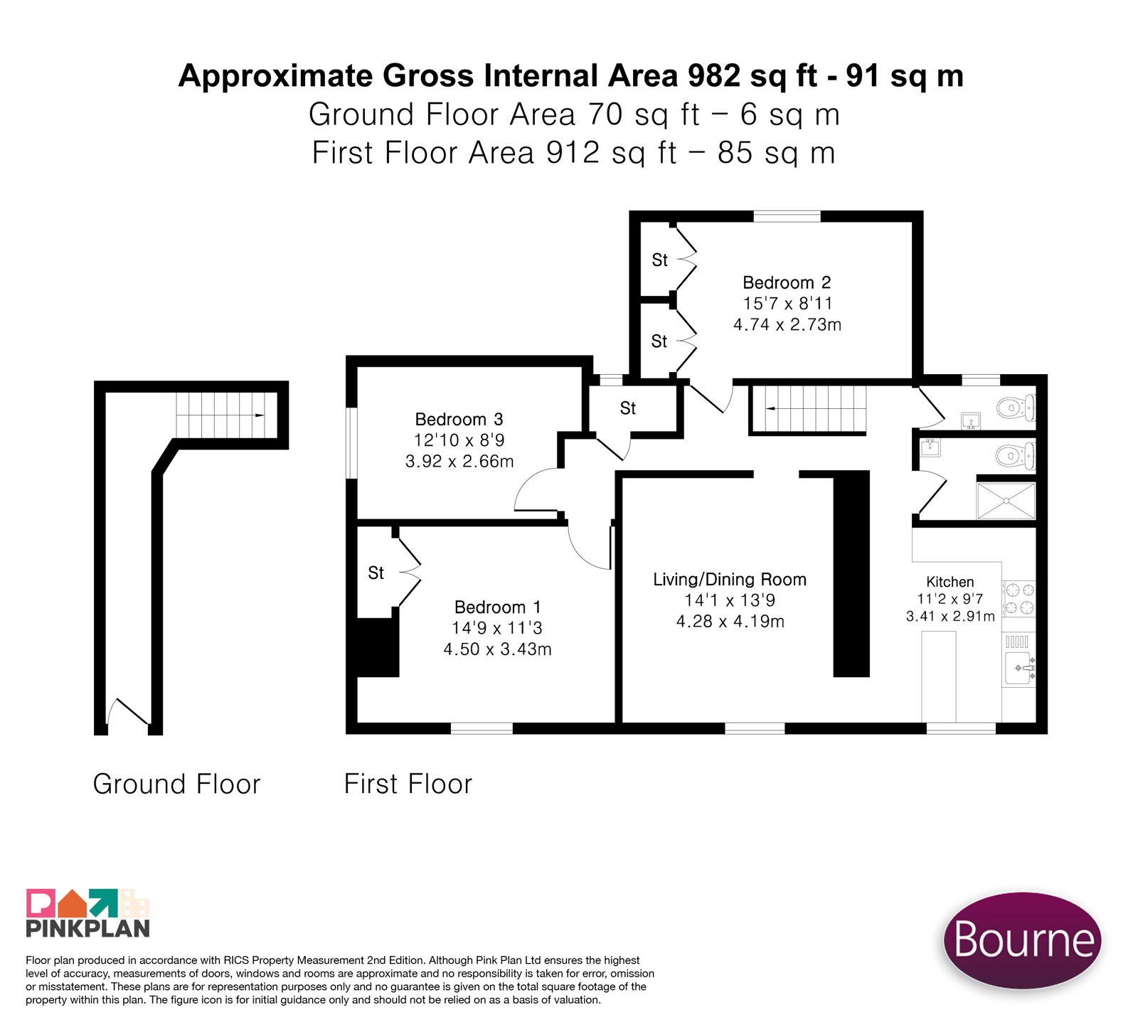 32C,, West Street, Farnham floorplan