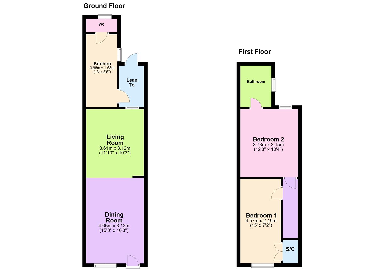 40, Cavendish Street, Peterborough floorplan