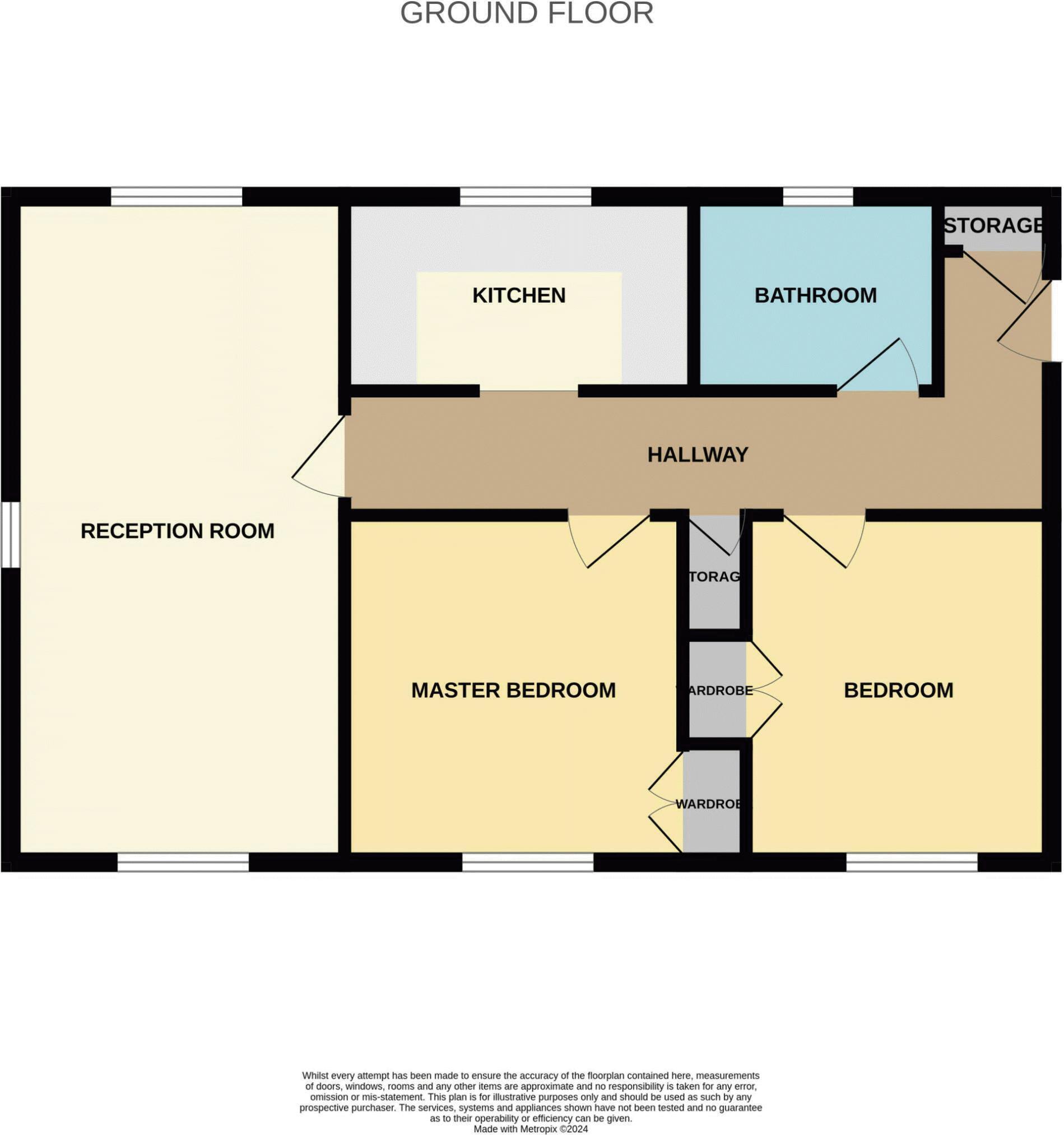 Flat 3, Marine House, Golden Mile View, Newport floorplan