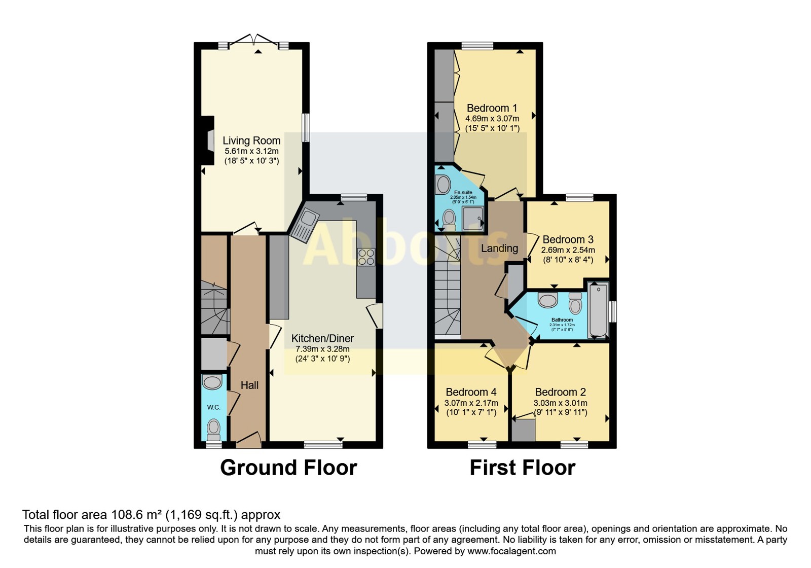 Wormley Bury,, Main Road, Suffolk floorplan