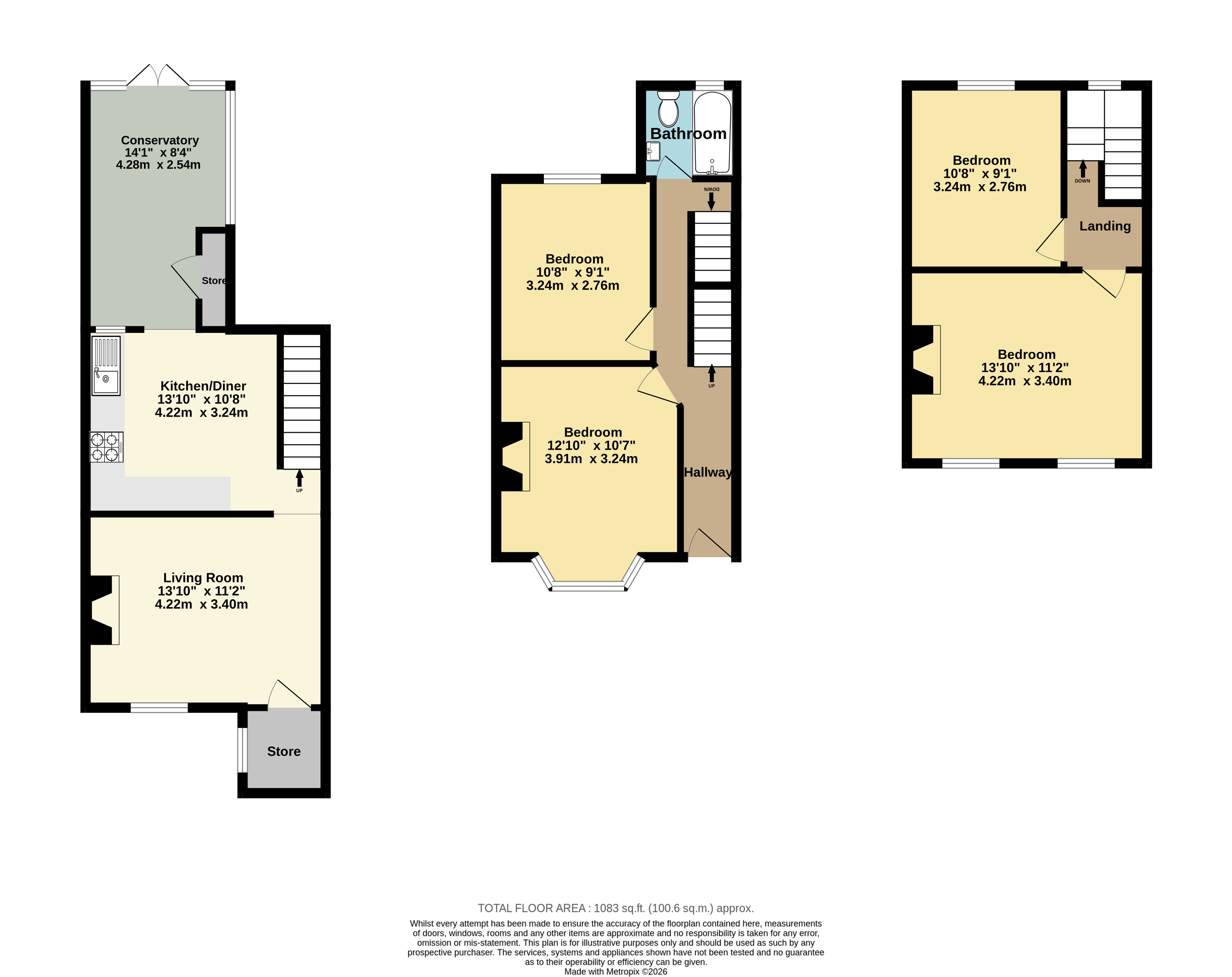 17, Cumberland Road, Kent floorplan