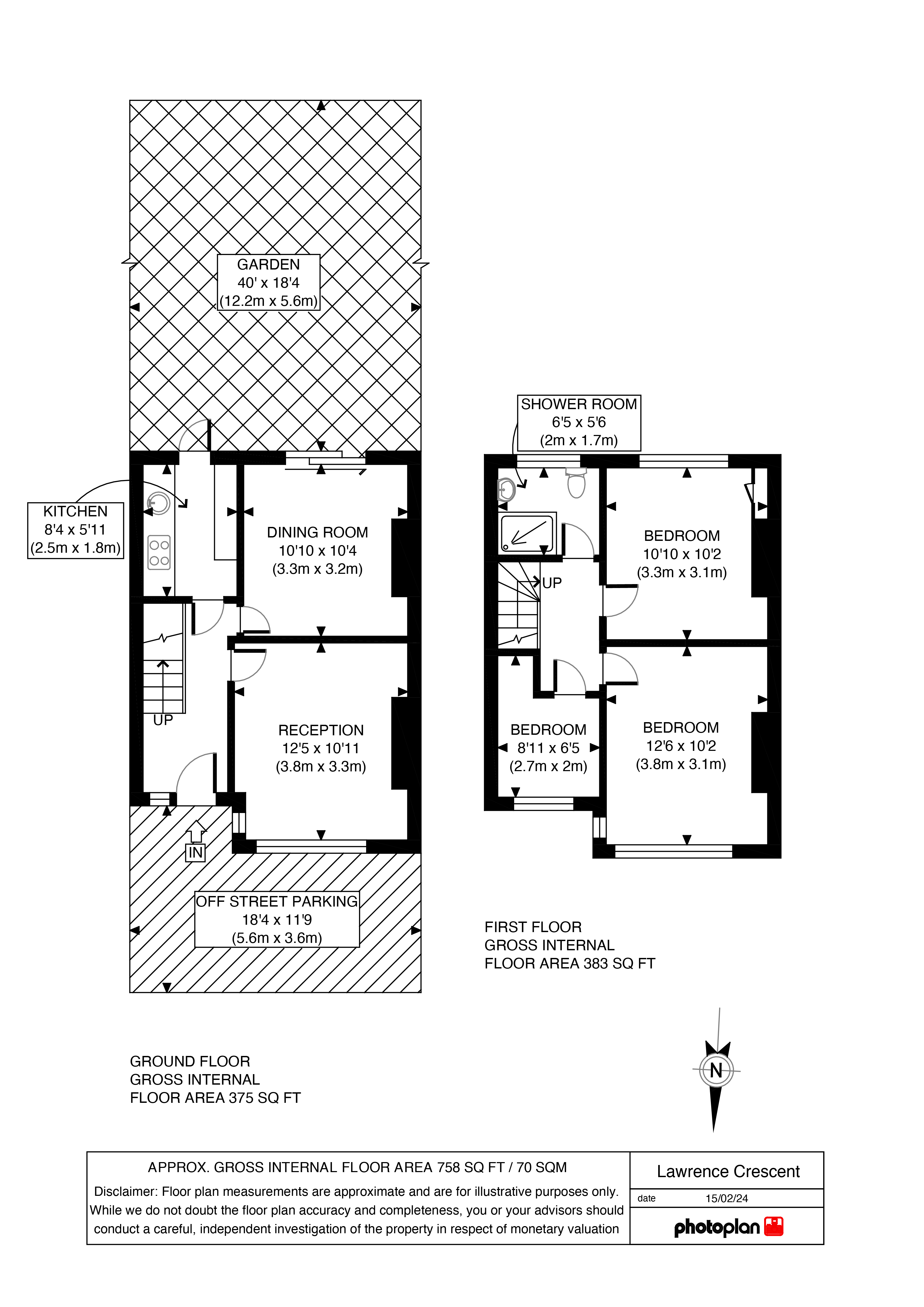 Lawrence Crescent, Dagenham RM10, 3 bedroom terraced house for sale