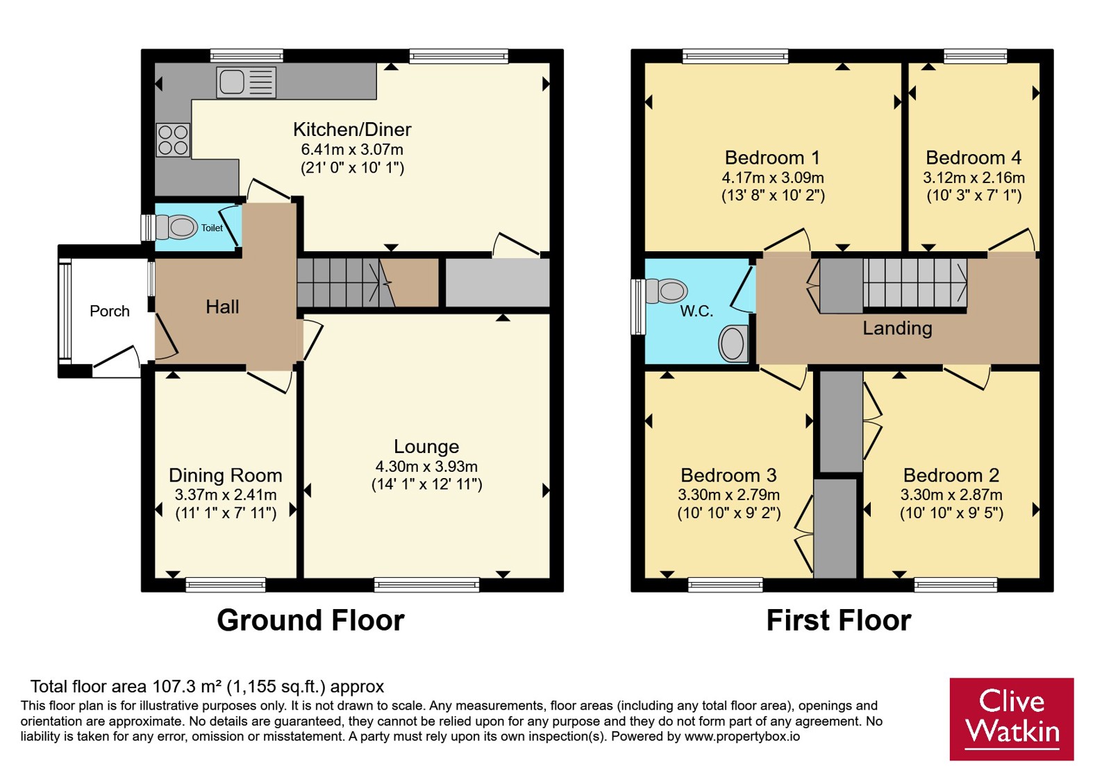 7, Essex Road, Merseyside floorplan