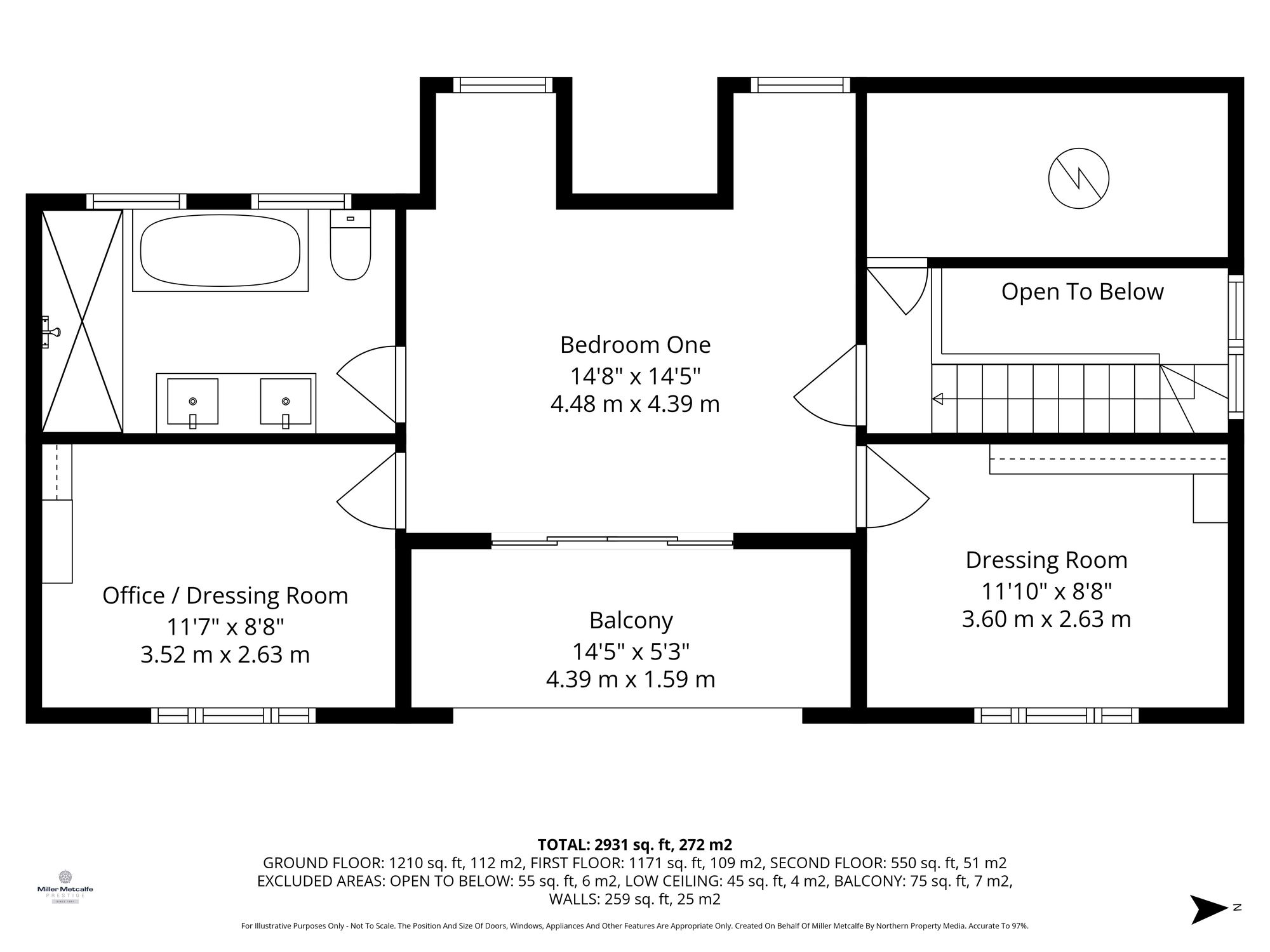 9A Sandwich Road, Manchester floorplan