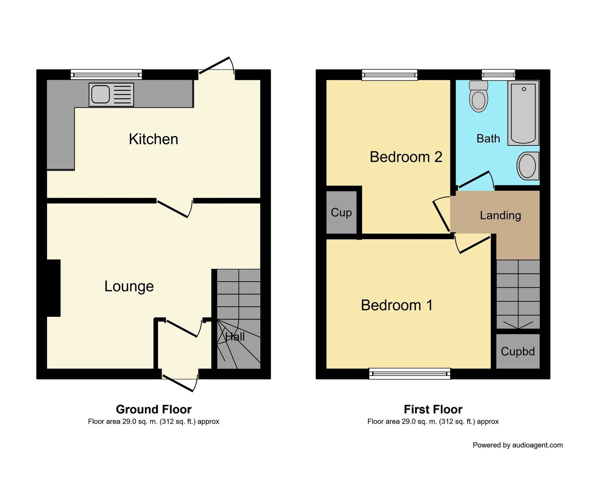 41, Eleventh Street, Peterlee floorplan
