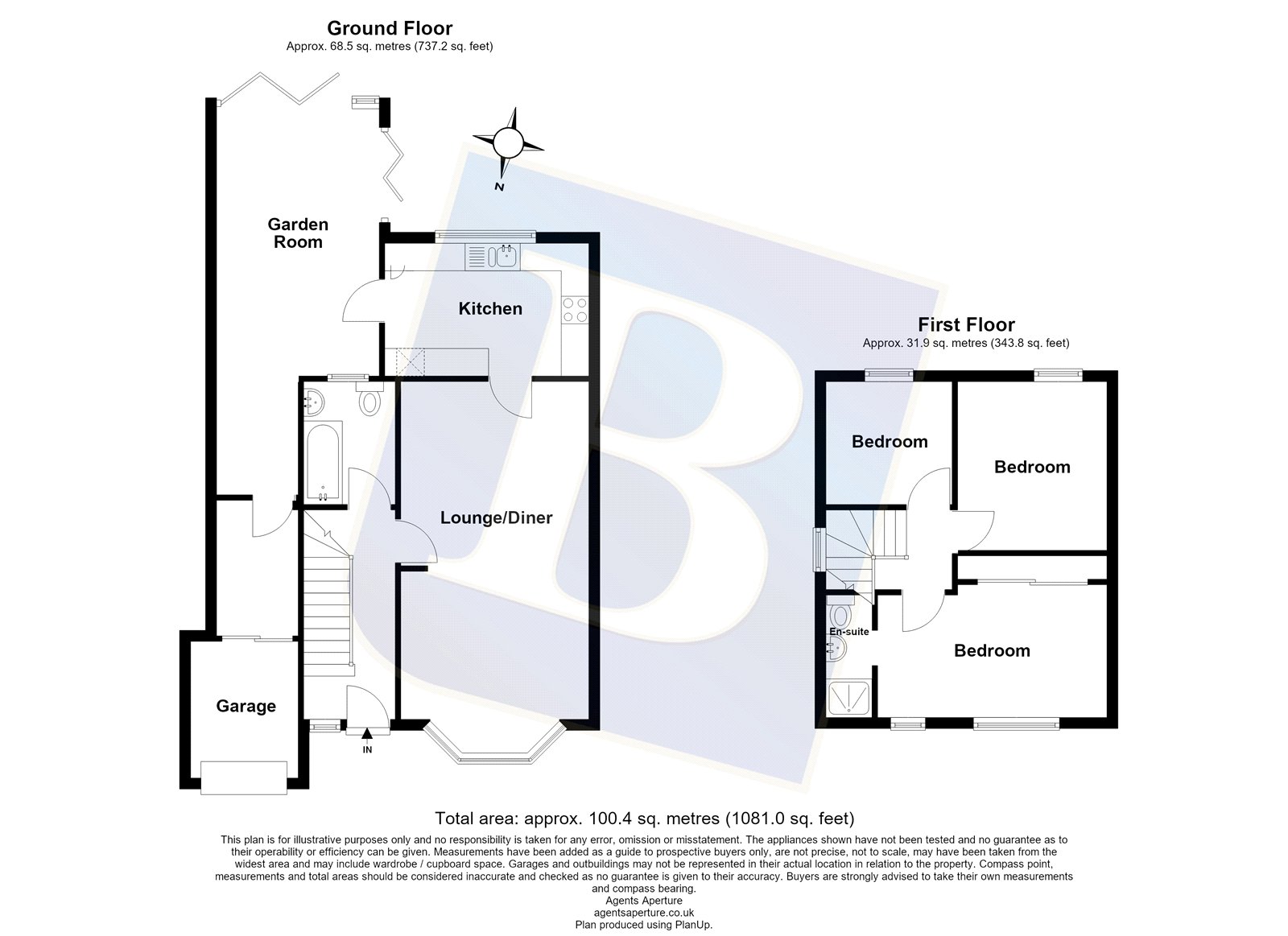 276, St. Marys Lane, Upminster floorplan