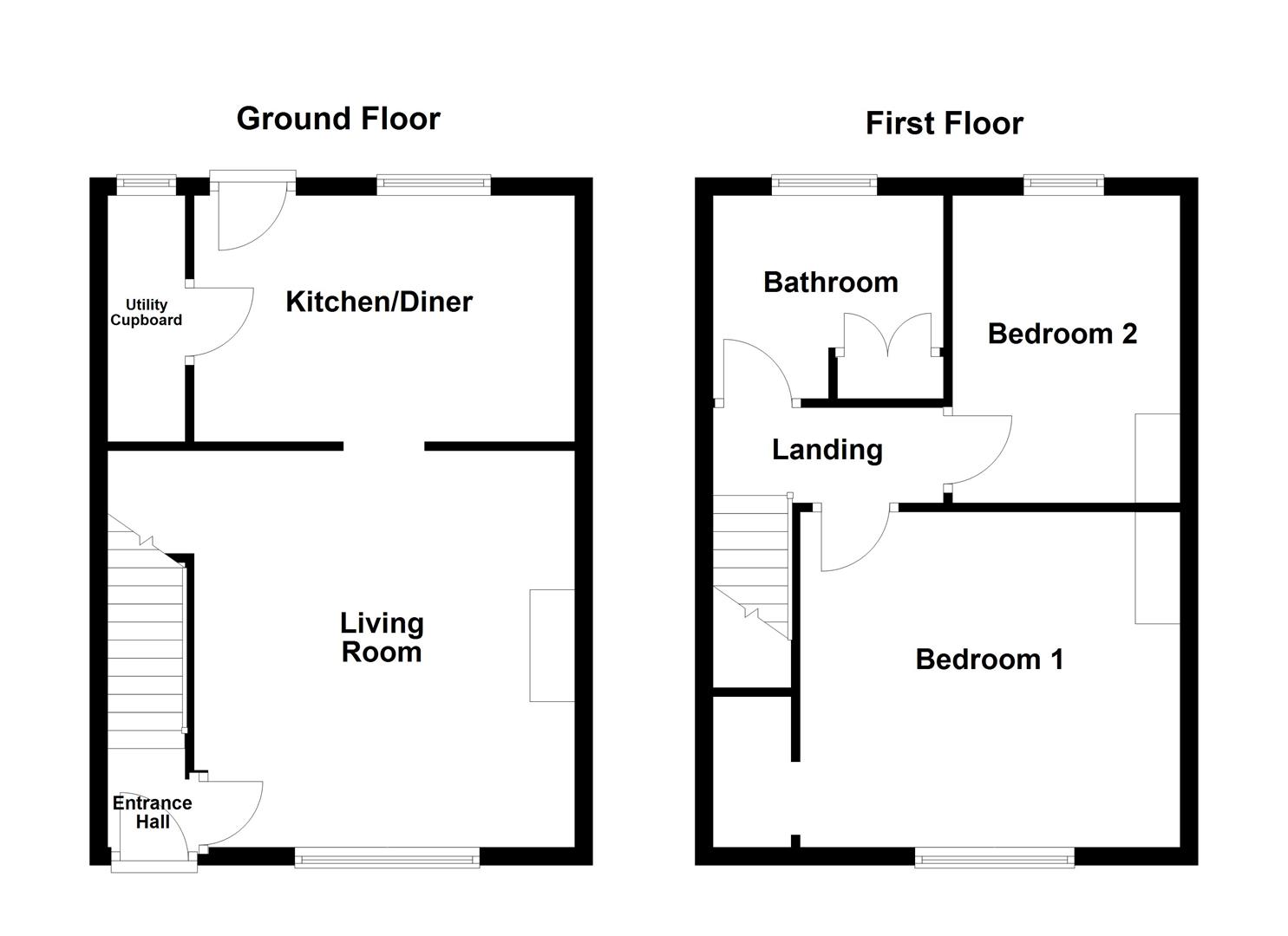 207, Harrow Street, Pontefract floorplan