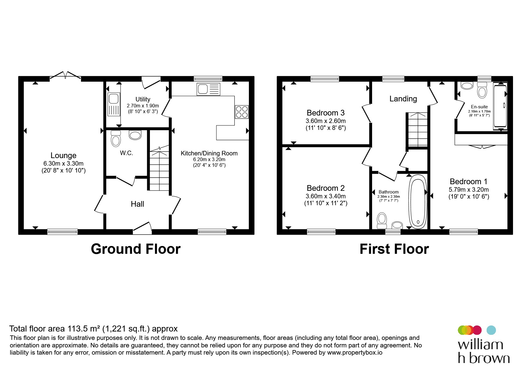 32, Baker Road, Chelmsford floorplan