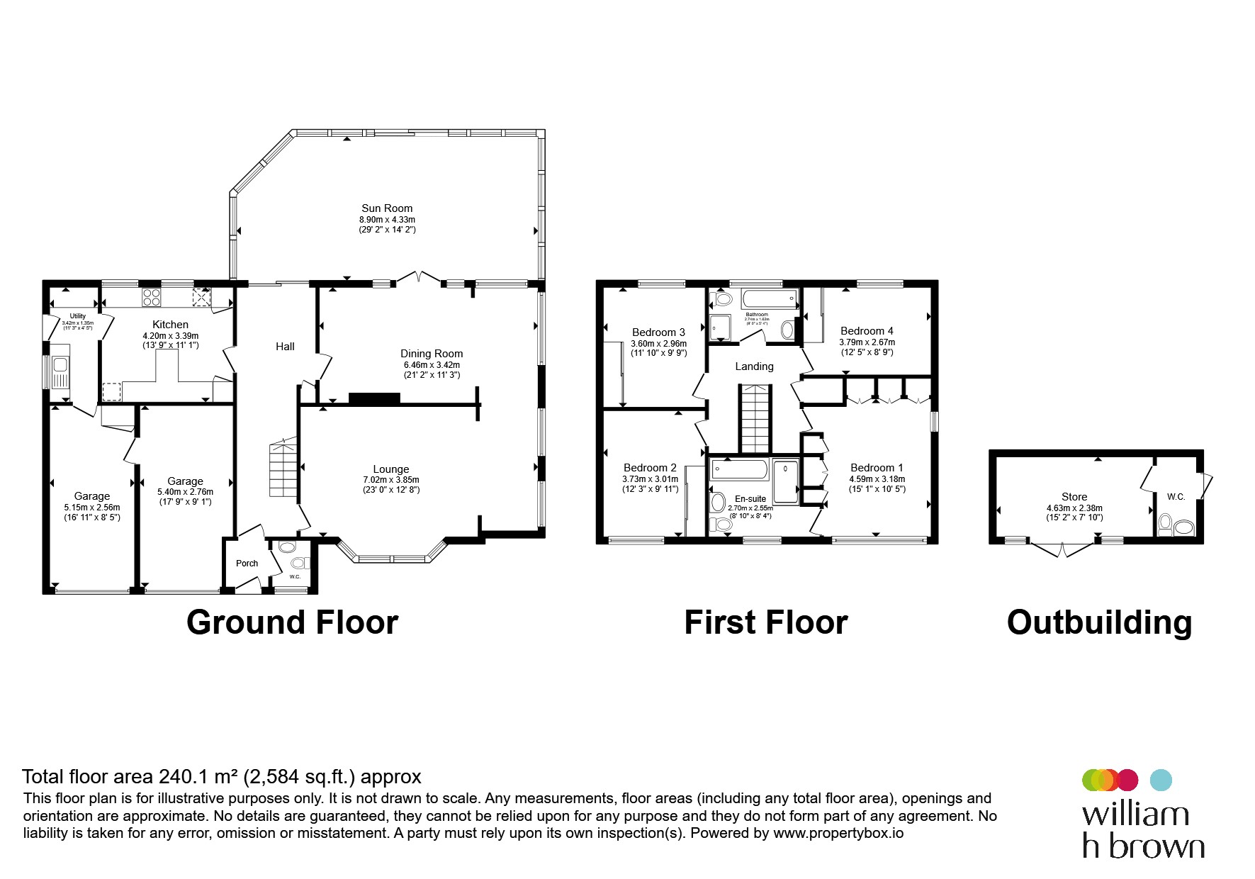 7, Wincanton Close, MEXBOROUGH floorplan