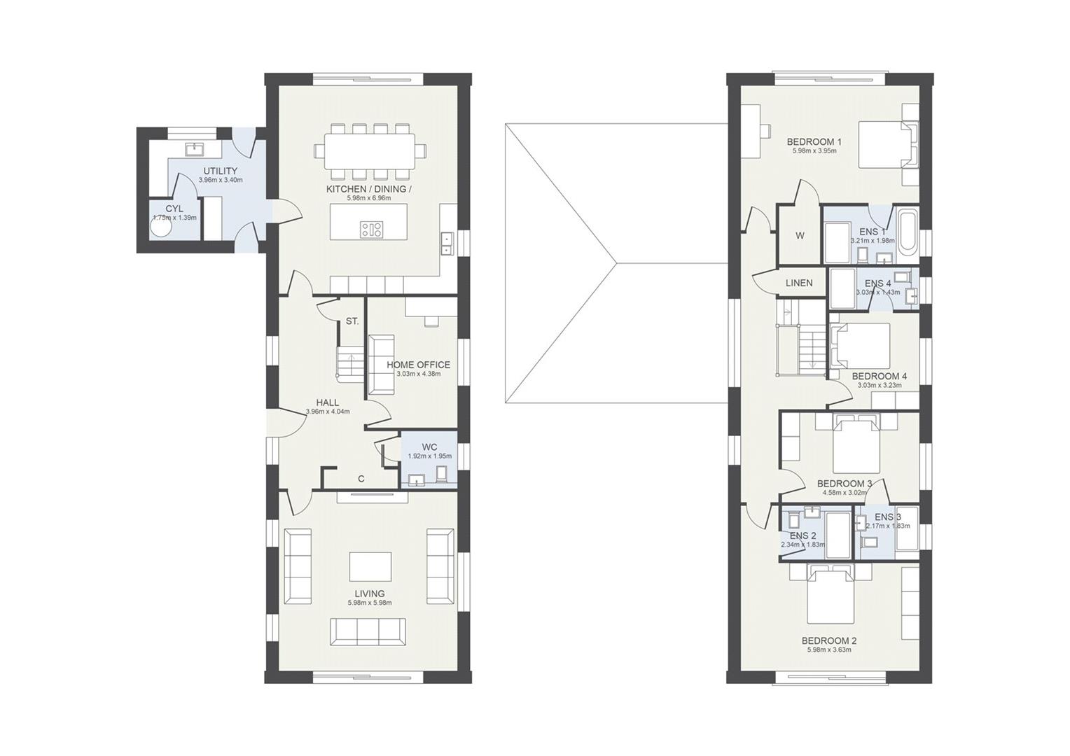 1 The Paddocks, Swindon Lane, Cheltenham floorplan
