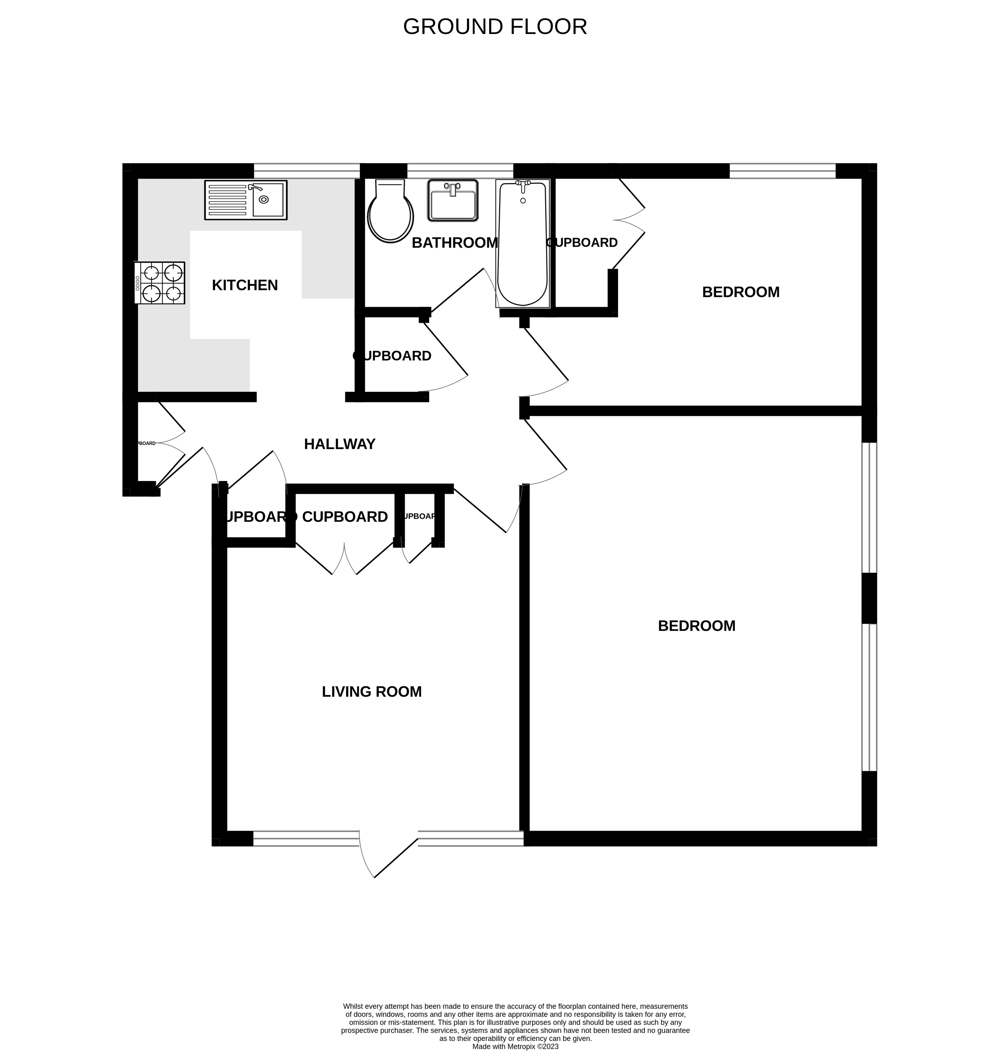 66, Elleray Court, Aldershot floorplan