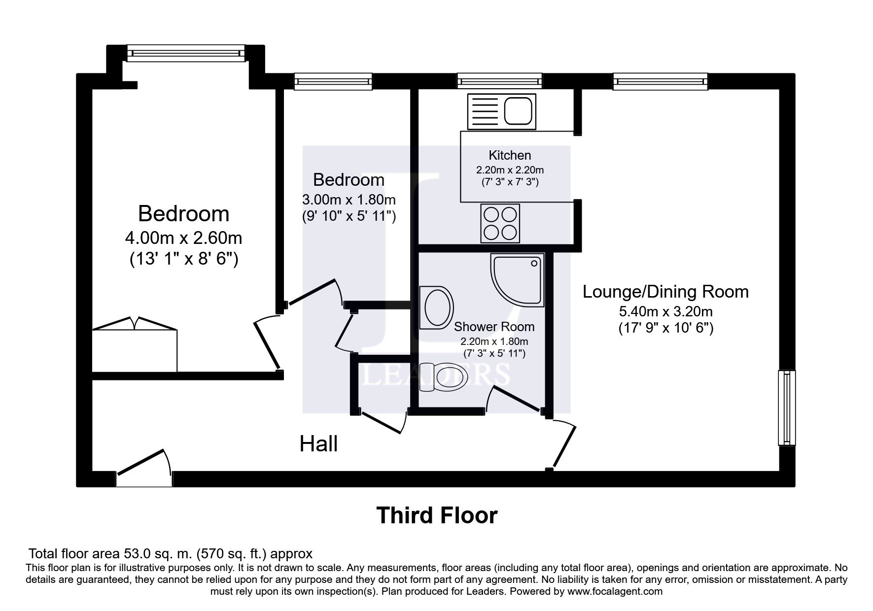 23, Parry Drive, Weybridge floorplan