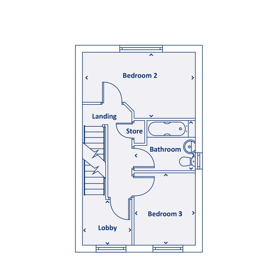 "Bamburgh" at Woodfield Way, Balby, Doncaster DN4, 3 bedroom property