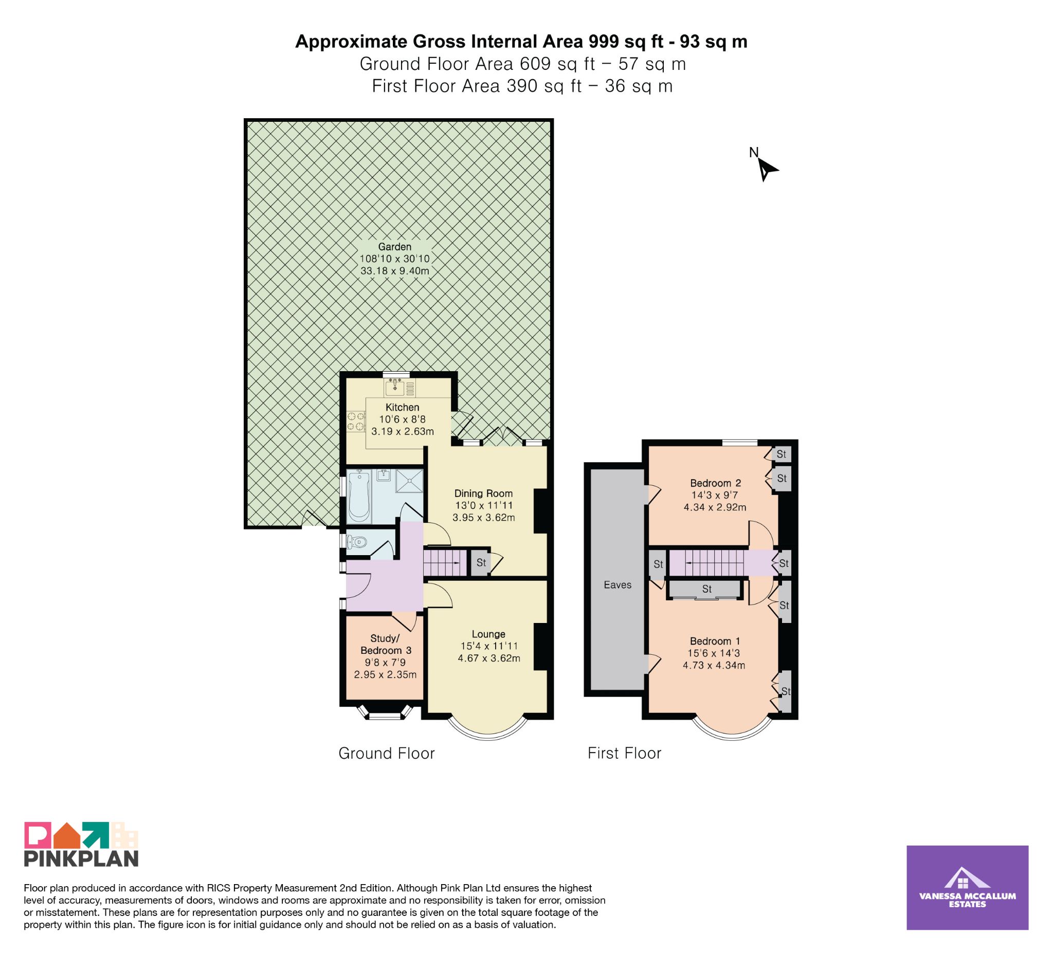 177 Mutton Lane, Potters Bar floorplan