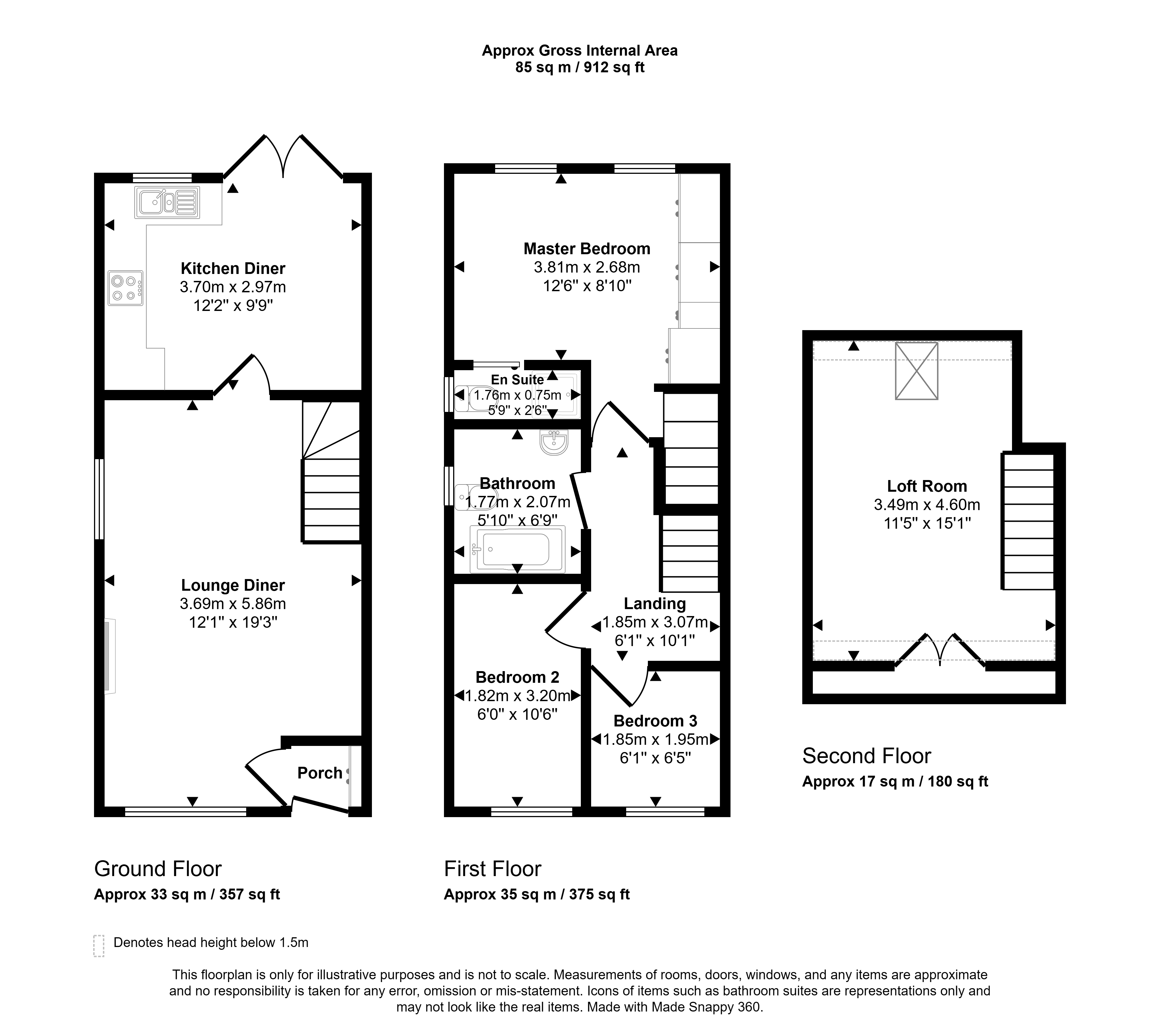 37, Pinedale Drive, South Hetton floorplan