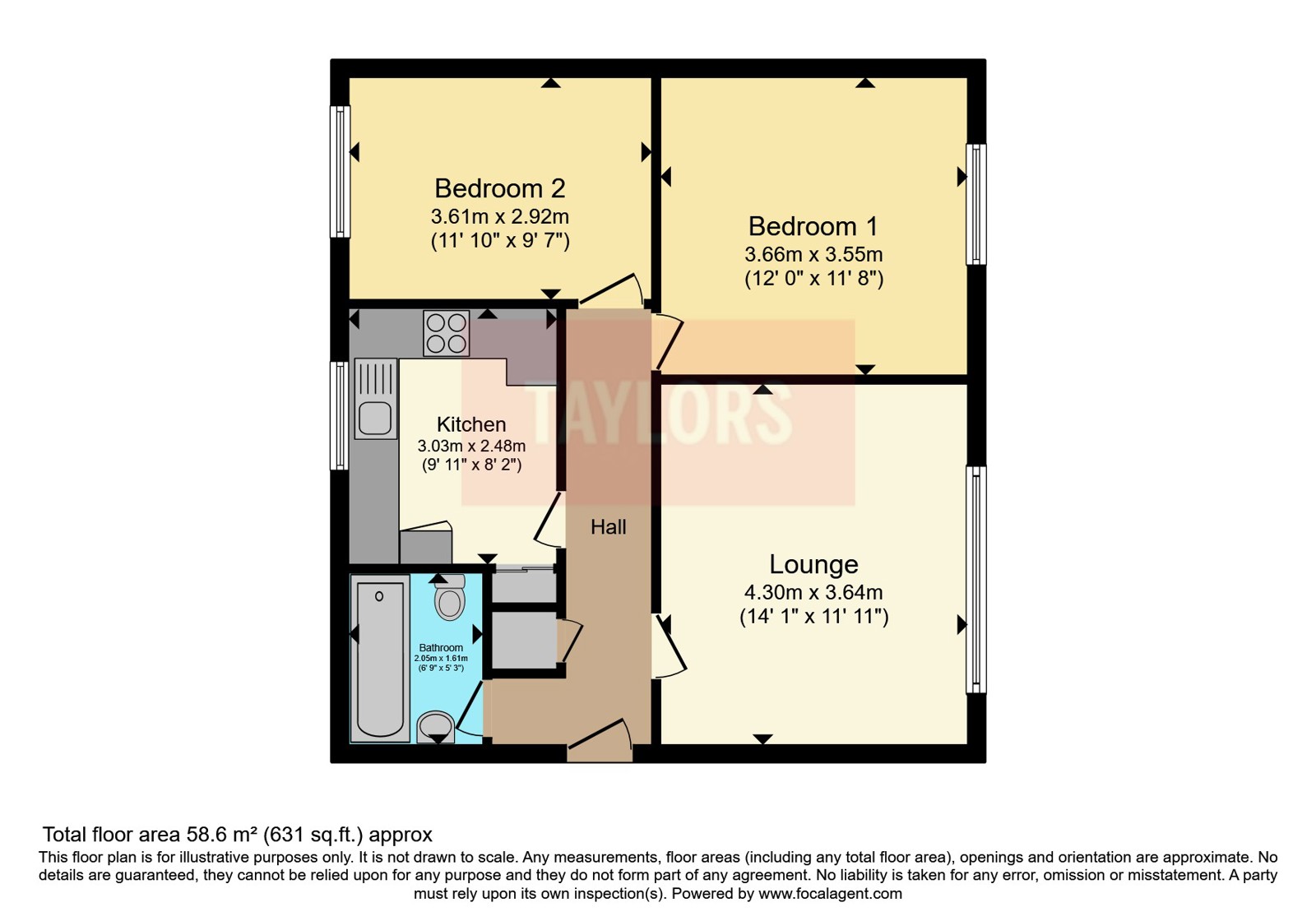 13, William Place, Hertfordshire floorplan