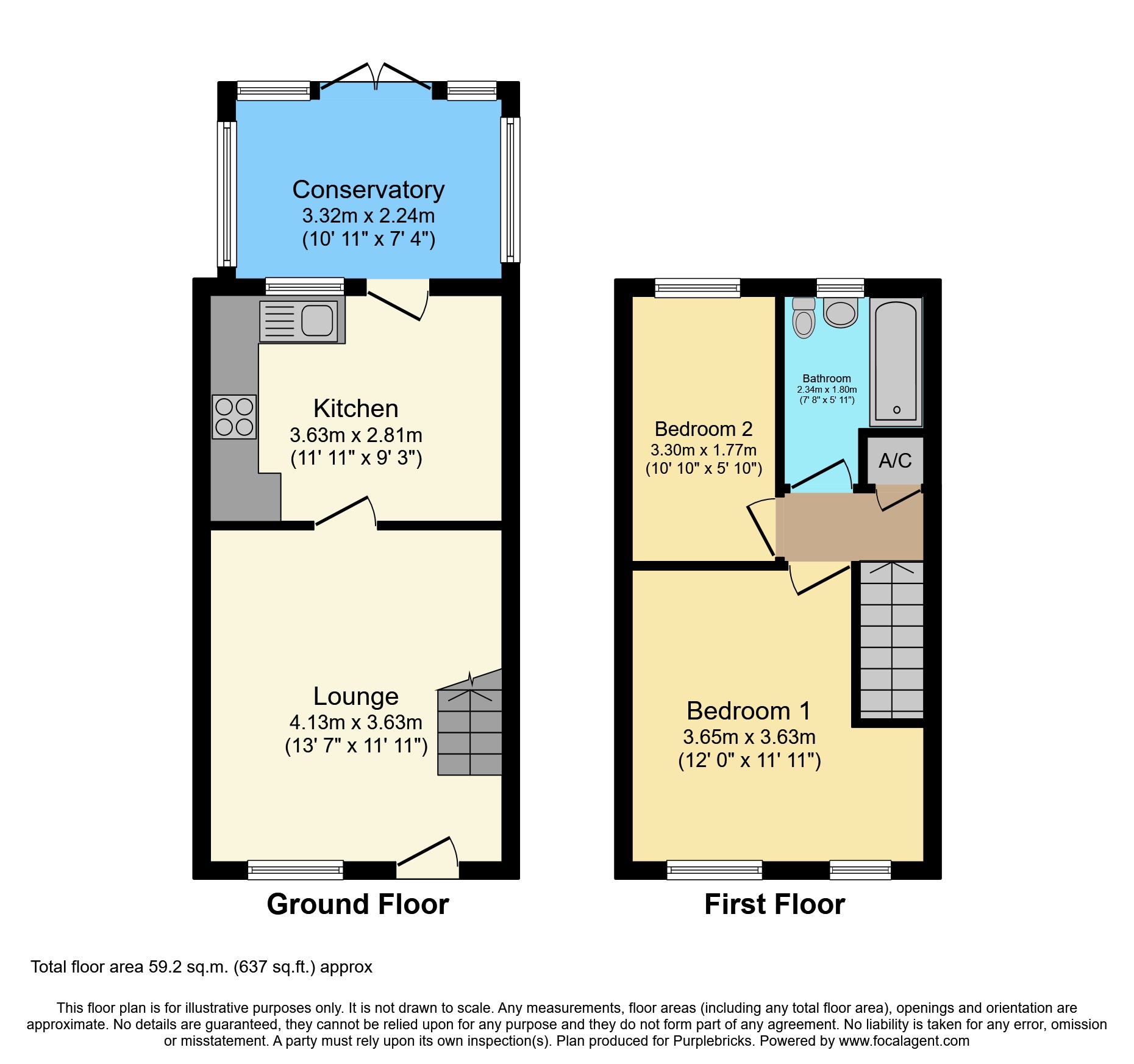 Staite Drive, Kidderminster DY10, 2 bedroom semi-detached house for ...
