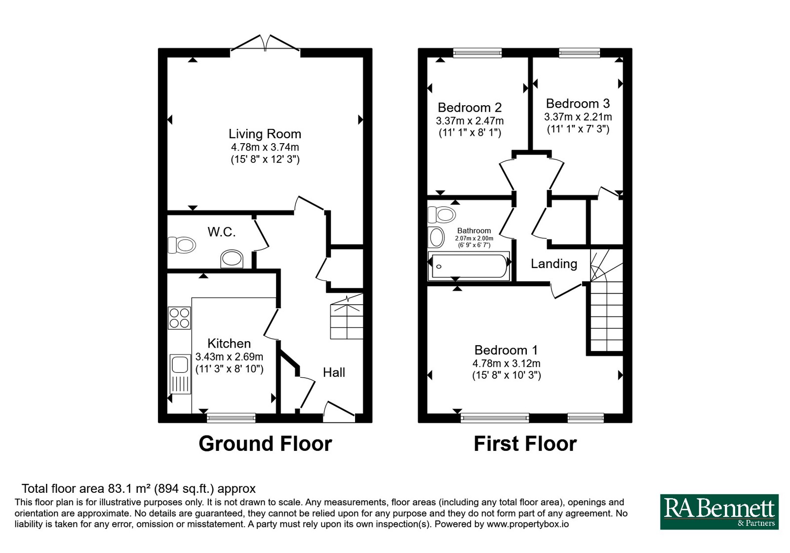 23, Brooklime Road, Warwickshire floorplan
