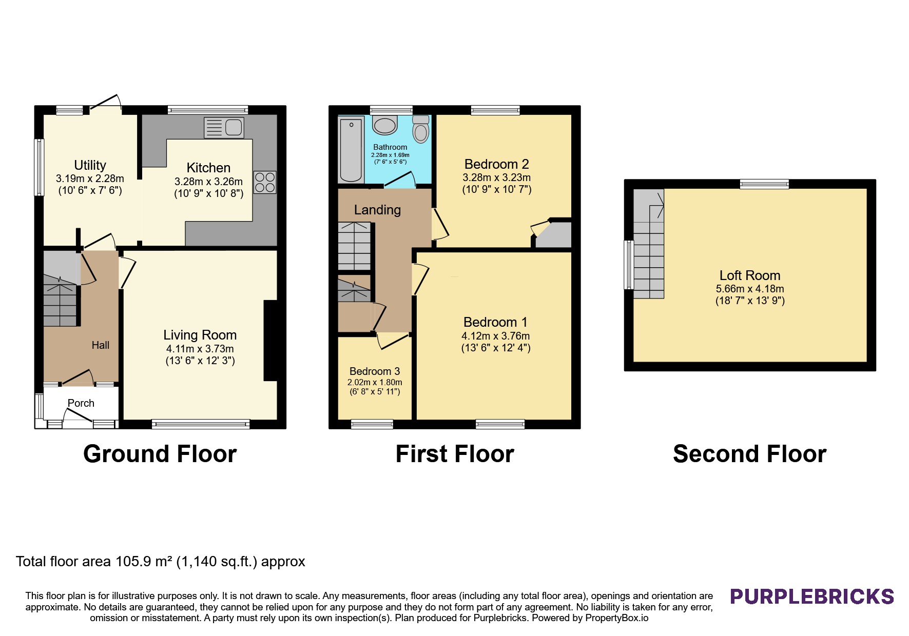 167, Jordanhill Drive, Glasgow floorplan