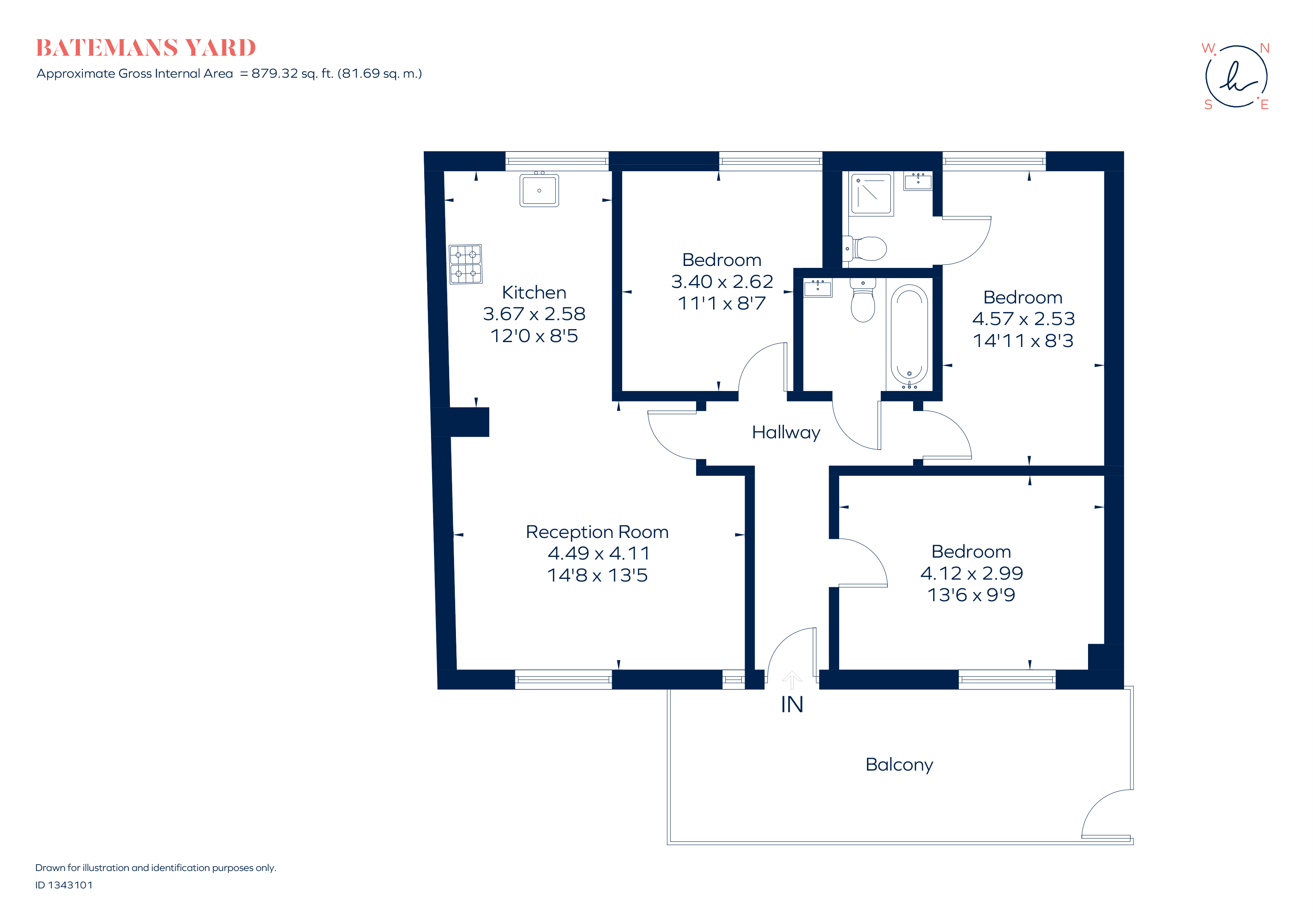 28 Tooting High Street, London floorplan