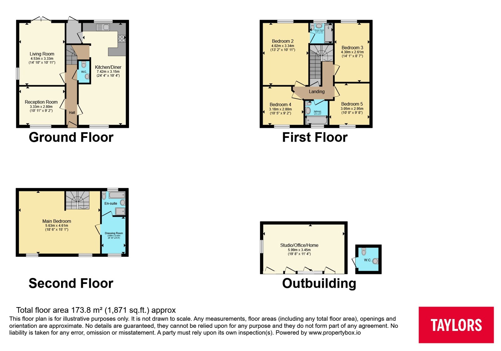16, Lee Road, Northamptonshire floorplan